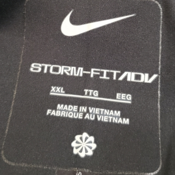 Mens Nike Black Active Jacket Size XXL - Picture 5 of 6